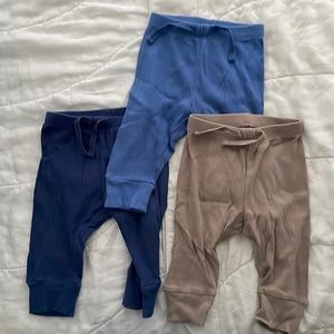 Baby Gap organic ribbed joggers